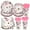 Pink, variant on 168pcs Western Cowgirl Party Decoration Tableware - Hot Pink Birthday Party Supplies Include Plate, Napkin, Cup, Cutlery, Wild West Cowgirl Theme Party Decorations Dinnerware | Serve 24