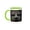 Green/White, variant on 3drose, Buddha Statue, Daibutsu Aka Giant Buddha, Kamakura, Near Tokyo, Japan, 11oz Two-tone Green Mug