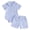 Z01-Blue, variant on Toddler Baby Boy Summer Clothes Letter Short Sleeve T Shirt/Romper Casual Shorts Set Brother Matching Outfits (White, 0-3 Months)