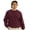 Merlot, variant on Men's Flatback Knit Crew Pullover #1731