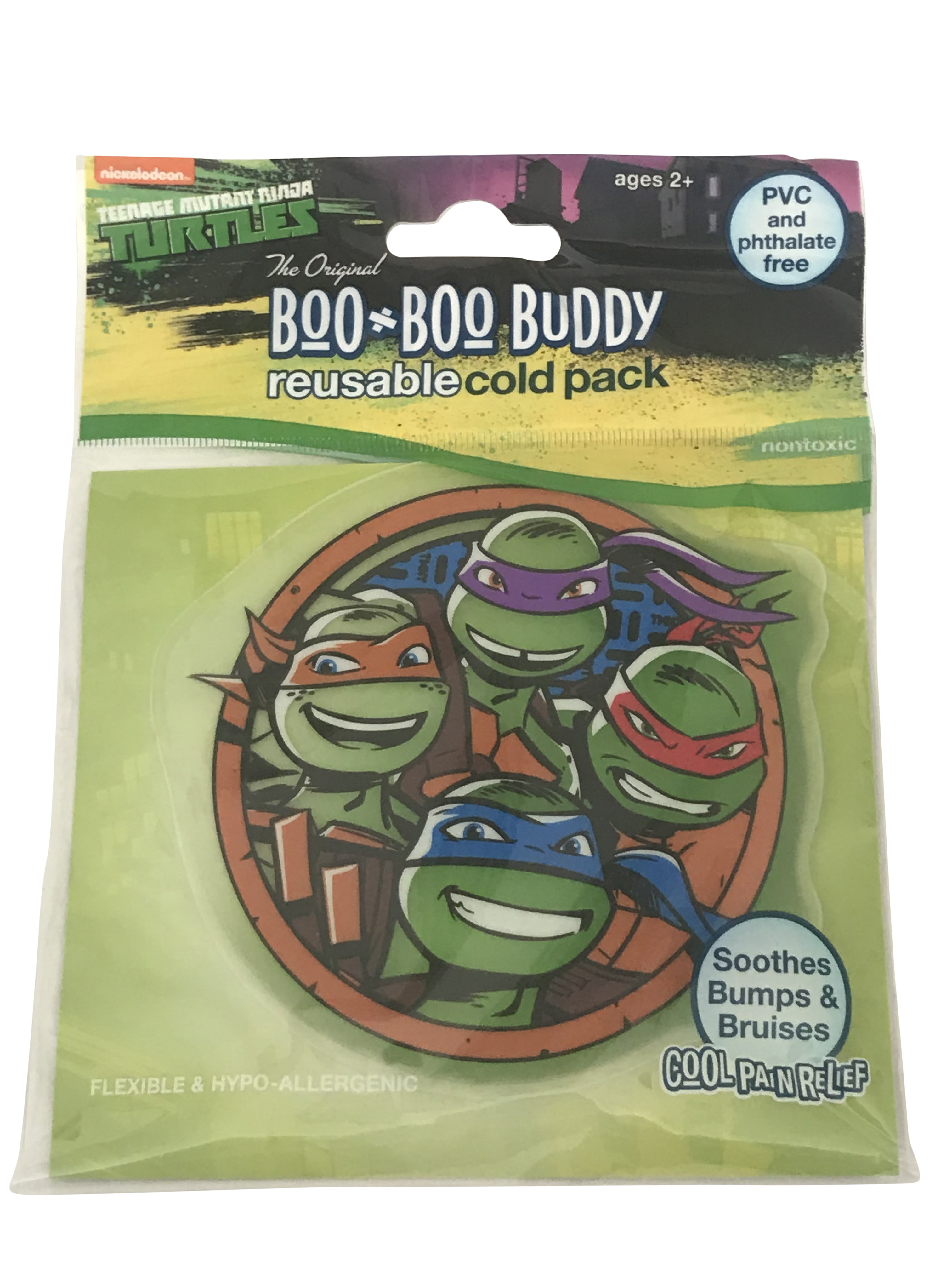 Boo Boo Buddy Reusable Cold Pack Teenage Mutant Ninja Turtles