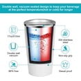 thumbnail image 3 of Stainless Steel Vacuum Insulated Travel Mug - 510ml, White | Double Walled Coffee Cup With Leakproof Lid - Reusable For Hot Cold Coffee | Thermal Mug With Non Slip Protective Cover, 3 of 5