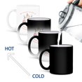 thumbnail image 4 of 3drose, My Happy Place Is Where the Unicorns Live, 11oz Magic Transforming Mug, 4 of 7