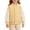 Yellow, variant on Girls Letterman Jacket Striped Ribbed Cuffs Contrast Raglan Sleeve Baseball Jackets Toddler & Teen Fashion Preppy Outerwear