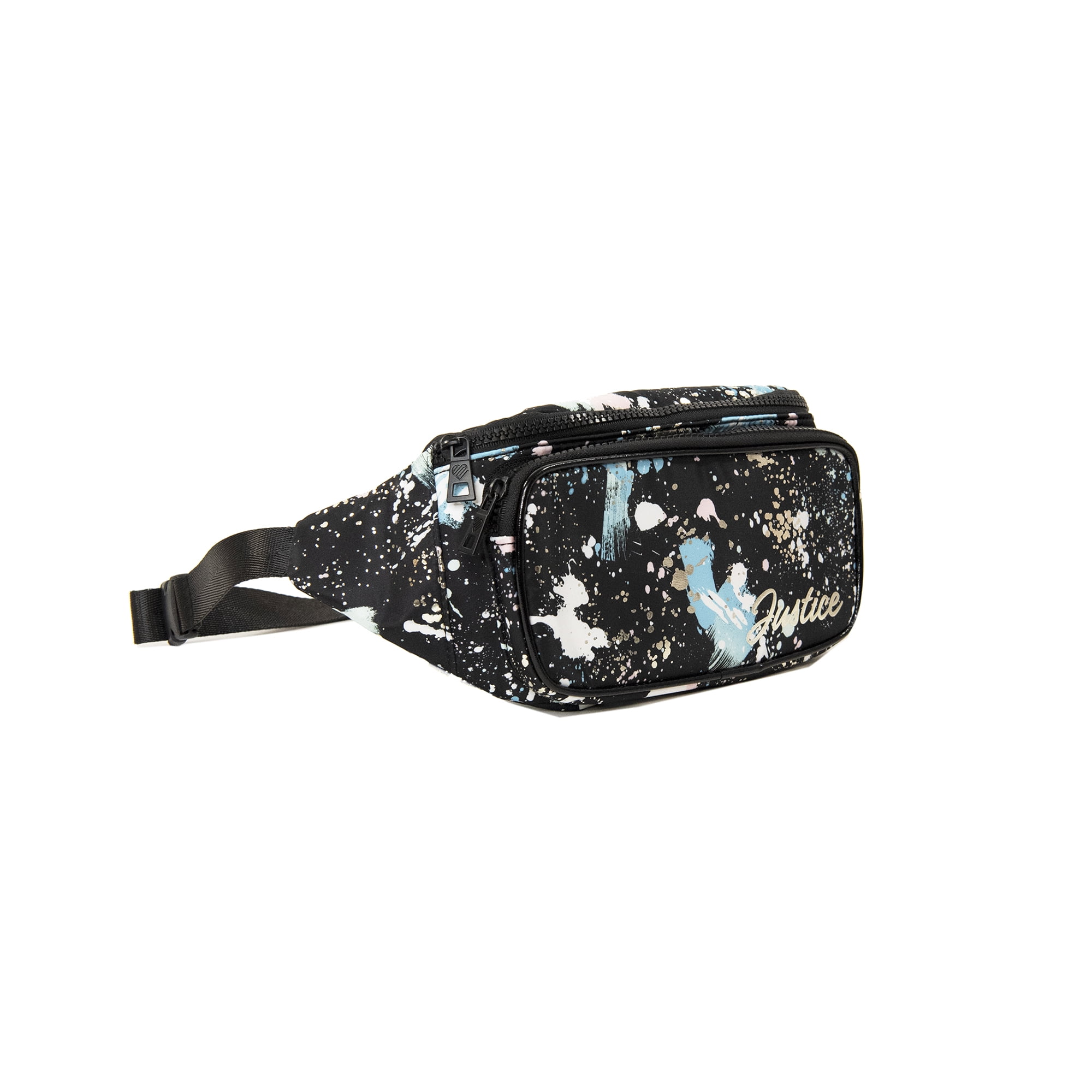 Midnight Black & Silver Fanny Pack – Black Owned Everything