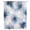 Blue, variant on Blue Floral Sheer Curtains 63 Inch Length, Light Filtering Voile Curtain Panel, Vintage Country Ink Flowers Retro Golden Lines Rod Pocket Drapes Window Treatments for Living Room Bedroom 52"x63"
