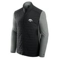 thumbnail image 2 of Men's Fanatics Black Iowa Hawkeyes Tonal Primary Logo Full-Zip Jacket, 2 of 6