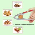 thumbnail image 3 of Cascanueces de alta resistencia, herramienta de cocina de uso versátil, tenedores de acero inoxidable para mariscos incluidos, para romper nueces y mariscos sin esfuerzo, ideal para restaurantes y, 3 of 5