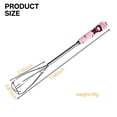thumbnail image 2 of ACDANC Stainless Steel Mini Whisk Ceramic Handle Coffee Milk Frother Beater For Cooking, 2 of 7