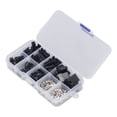 thumbnail image 1 of Terminal Cable Plug, Wide Compatible Male Female Plug Housing 200Pcs Plastic  For Household Appliances, 1 of 8