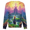 thumbnail image 2 of The Legend Of Zelda Unisex Pullover Hoodie Fashion Round Neck Sweatshirts Sweater For Mens Womens, 2 of 6