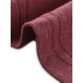 thumbnail image 5 of DARING DIVA Women's Plus V Neck Button Fall Pullover Shirt Loose Blouse 2X Burgundy, 5 of 6
