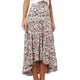 thumbnail image 2 of Falda con estampado floral, falda floral elástica para mujer, falda floral de verano, rendimiento inigualable, 2 of 4
