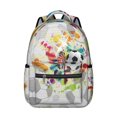 thumbnail image 1 of Competition Sports Students Backpack Baseball Football Soccer Basketball Ball Game School Bag with Team Design, Durable and Adjustable Strap, 1 of 6
