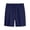 Navy, variant on FRSASU Men's Casual Shorts Elastic Waist Drawstring Lightweight Summer Beach Textured Gym Workout Athletic Shorts White