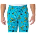 thumbnail image 3 of Sesame Street Men's Cookie Monster Savage Sleep Lounge Pajama Pants, 3 of 7
