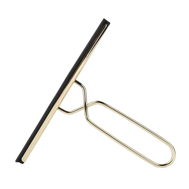 Escobilla de goma para ducha de acero inoxidable de grado 304 para la mejor limpieza de pisos y vidrios del baño