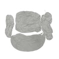 thumbnail image 2 of Xiao Hua Funda elástica para sofá reclinable individual tipo división - Funda lavable de 1 pieza, elegante funda para sofá de sala de estar, funda protectora para sofá de decoración del hogar, gris, 2 of 5