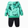 thumbnail image 5 of CAUYDY Newborn Coming Home Outfit for Boy 2T 3T 4T 5T Infant Long Sleeve Top Pants 2Pcs Matching Set 0 3 6 9 12 Months Baby Fall Winter Clothing Green for Sizes 9-12 Months, 5 of 9