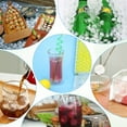 thumbnail image 4 of Ice Cube Mold Box 104 Grid Round Plastic With Lid Frozen Whiskey Homemade Ice Hockey Ice Cube Ice Tray System, 4 of 12