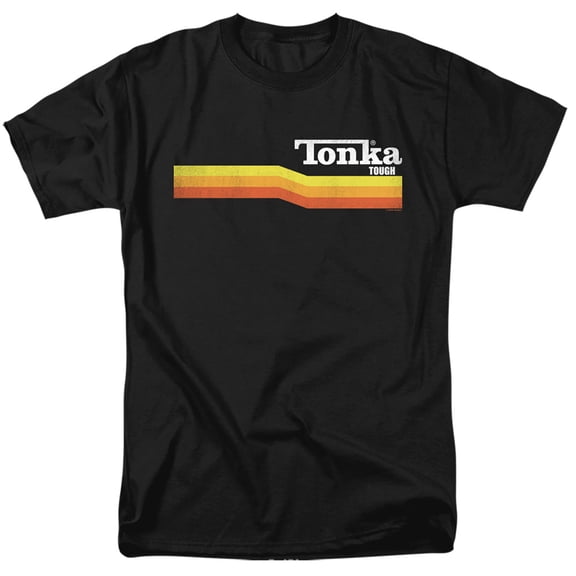 Tonka Tonka Stripe S/S Adult 18/1 T-Shirt Black