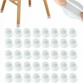 thumbnail image 1 of Apuakthei Fundas para patas de silla, tapas de silicona para patas de silla, almohadillas redondas para muebles, fundas para patas de silla, almohadilla de silicona antiarañazos, 1 of 5