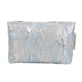 thumbnail image 1 of Bolsas Únicas 1 Pc Versátil Bolsa de Maquillaje con Relieve de Flor para Vacaciones Azul Mediana de Poliéster, 1 of 5