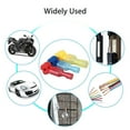 thumbnail image 4 of Juego de conectores de empalme rápido T-Tap de 120 piezas, conectores de cable T-Tap autodesmontables con terminales de desconexión rápida macho aislados Conector eléctrico de empalme rápido Fason ZJWJ837, 4 of 7