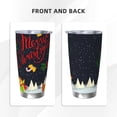 thumbnail image 3 of Fotbe Merry Christmas Elk Pattern 20 oz Tumbler Stainless Steel Vacuum Insulated Coffee Ice Cup Double Wall Travel Flask Leak-proof Coffee Cup-Straw Two-piece Set, 3 of 8