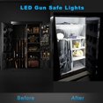 thumbnail image 3 of Gun Safe Light Kit - Door Activated Safe Lights, 6 PCS x 12 Inch Slim LED Light Bars for Inside Cabinets, Closets, Pantries, Cold White 6000K$$Tools & Hardware Other, 3 of 6