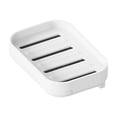 thumbnail image 2 of Rewenti Wall Mounted Soap Box Bathroom Storage Rack No Drilling and Draining Household Soap Box Storage Rack Suction Cup Soap Rack, 2 of 6