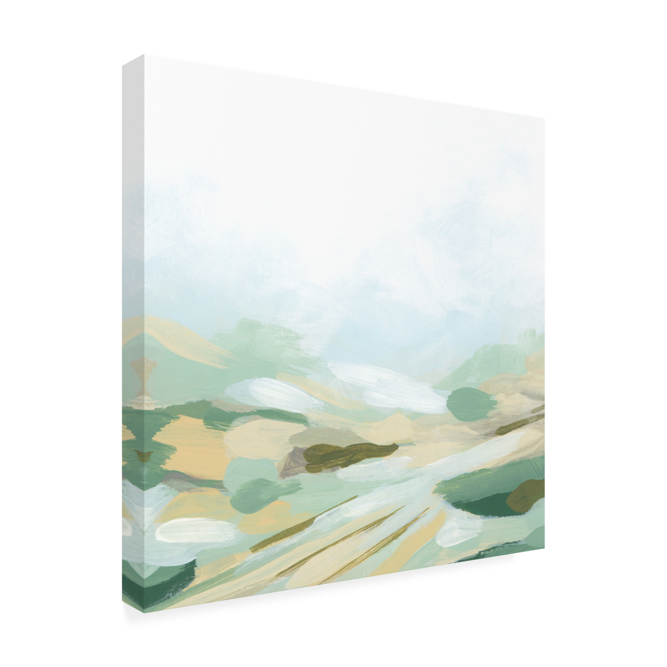 Trademark Fine Art June Erica Vess Valley Lane I Canvas Wall Art