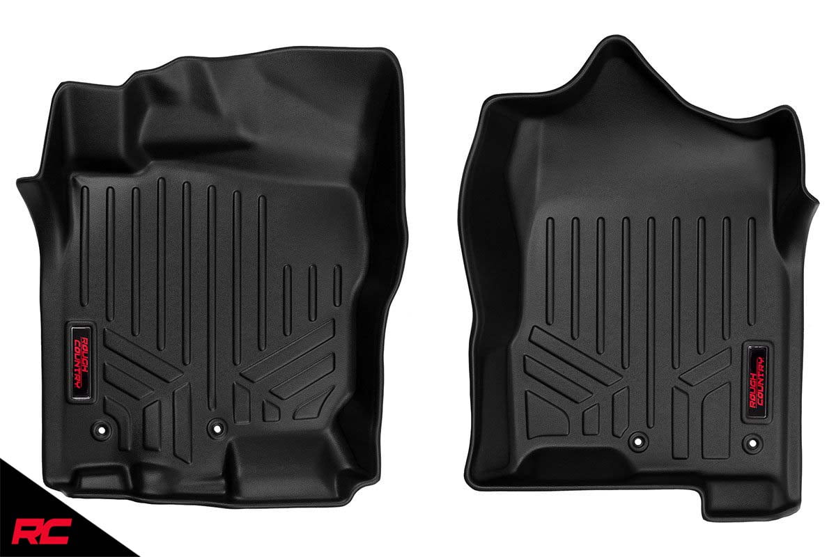 Rough Country Floor Liners compatible w/ 20162019 Nissan Titan Weather