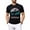 Black-21, variant on Men's 100% Cotton Papa Shirt, Funny Dad Shirts Dinosaur Graphic Tee, Soft Short Sleeve Dad Shirt