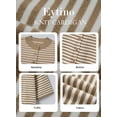 thumbnail image 3 of Eytino Cardigan Sweaters for Women Lightweight Knit 3/4 Sleeve Button Up Solid Knitwear Tops, 3 of 11