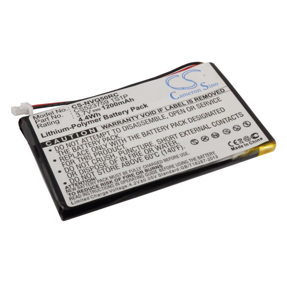 Remote Control Battery for Universal Electronics Nevo CS503759 1S1P Q50