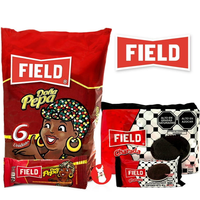 Field 6 Galletas Dona Pepa & 6 Galletas Charada  Dona Pepa cookies &  charada Cookies Combo 