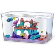 Robo Alive Light Up Aquarium Set 18-Piece Playset (Includes 2 Fish, 2 Turtles & 2 Axolotl)