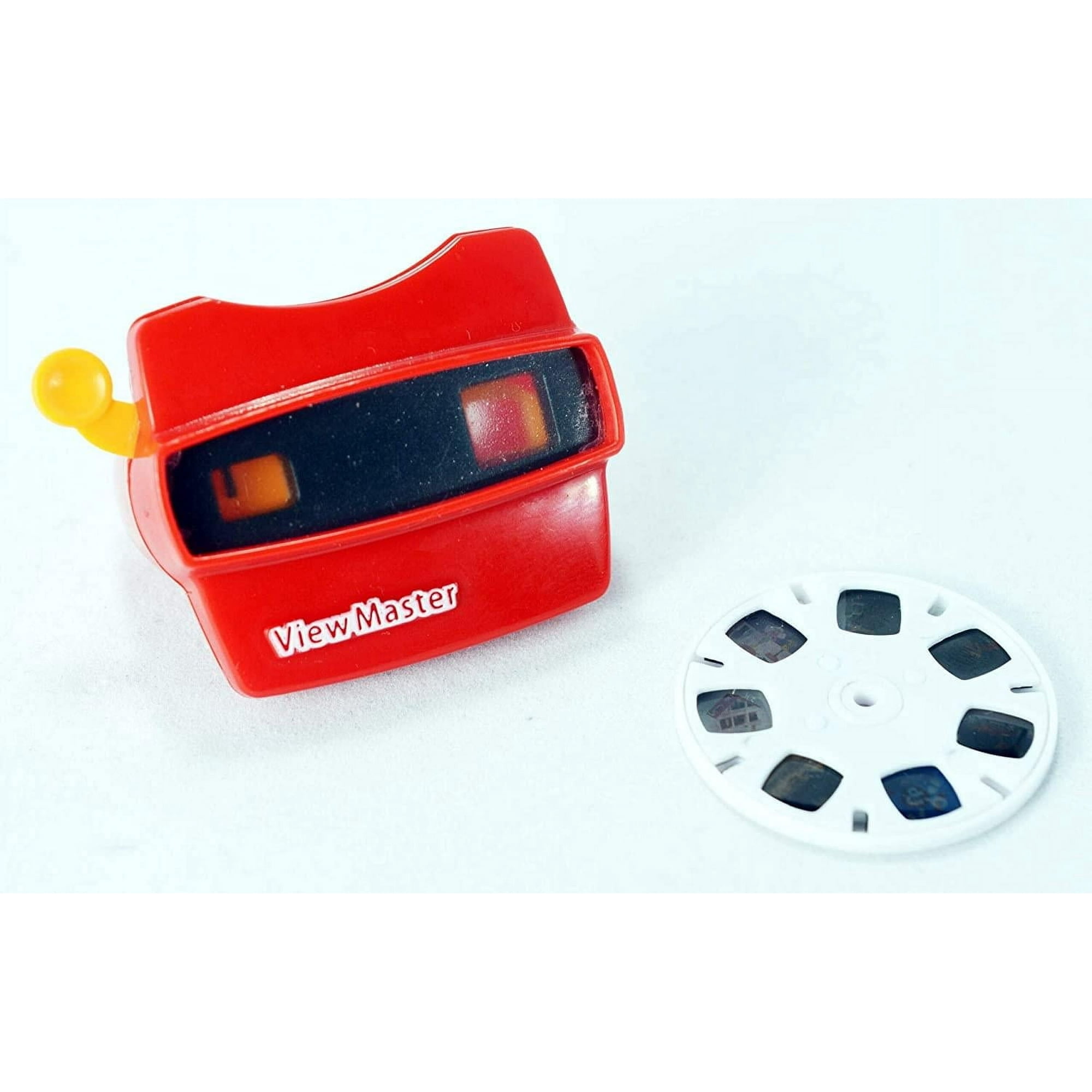 World’s Smallest Fisher-Price View-Master, Mini Working Viewfinder with Photo Reel, Fully Functional Collectible Retro Toy, Ages 6+