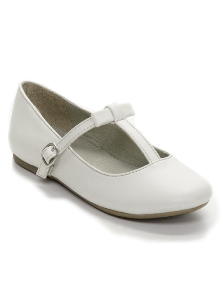 girls ivory mary janes