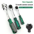 thumbnail image 3 of Multi Functional Socket Wrench Set Combination Sleeve Ratchet Plate Manual Repair Hardware Tools Auto Repair Toolbox Set Socket, 3 of 9