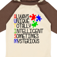 thumbnail image 4 of Inktastic Autism Awareness Acronym Boys or Girls Long Sleeve Baby Bodysuit, 4 of 5