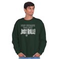 thumbnail image 5 of Stop Dragon This Out Fantasy Gamer Sweatshirt for Men or Women Brisco Brands 2X, 5 of 6