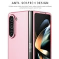 thumbnail image 5 of Allytech Galaxy Z Fold4 Case, Samsung Z Fold4 Cover, Ultra Slim Fit Shockproof Lightweight Anti-Scratch Protective Phone Case for Samsung Galaxy Z Fold 4 5G - Pink, 5 of 7