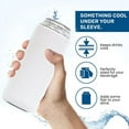 thumbnail image 3 of QualityPerfection 16 oz Can Cooler Sleeves ( 1 Unit ) 4mm Neoprene Blank Beer Drink Coolies, Thermocoolers 16 ounce Tall Boy (1, Flag On The Wind), 3 of 5