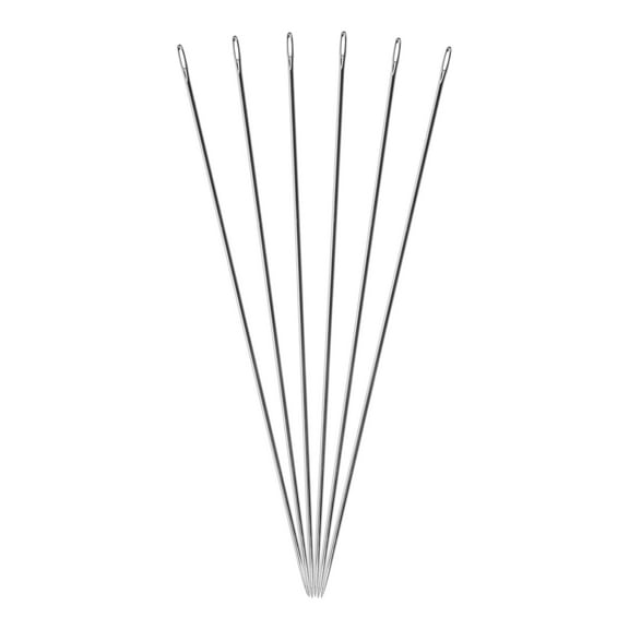 Raindrops 6Pcs Darning Needles for Wool Sewing DIY Needles Crafts Sewing Needles Metal Needles