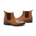 thumbnail image 2 of Roamers Mens Softie Leather Twin Gusset Brogue Ankle Boots, 2 of 3