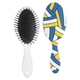 thumbnail image 2 of Play-Themed Anti-Frizz Comb - Gentle Brushing Tool for Long Hair, Baseball, Football, Soccer Prints, 2 of 5