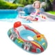 thumbnail image 4 of Flotador De Natación Para Barco De Bebé, Yate Flotante Para Piscina Con Agujeros Para Las Patas De Las Ruedas Para El Verano, 4 of 7