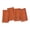 Rust, variant on Elrene Home Fashions Fringed Harvest Sentiment Napkins, Set of 4, Rust, 17" x 17"
